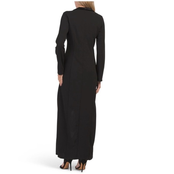 Rachel Roy tuxedo dress with satin trim NWT - Picture 2 of 3